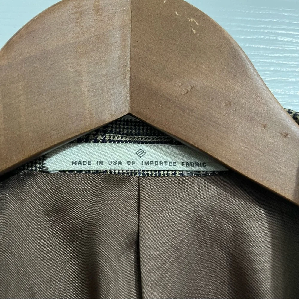 Joseph Abboud Brown Wool Sport‎ Coat Timeless Tailoring